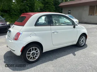 2013 FIAT 500 Pop z VIN 3C3CFFDR2DT754389, wystawiony jako Copart lot #65988685 z przebiegiem 114 127 mil mil oraz Czysty tytuł • Clean title. Historia ofert i sprzedaży dostępna na DreamBid. Obrazek 4.