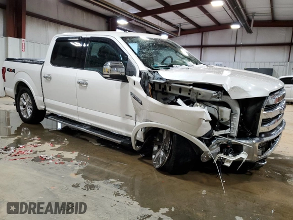 2015 Ford F-150 XLT with VIN 1FTEW1EG8FFB59144, listed as a Copart auction lot 44522125 with 68,885 mi miles and Salvage title. Bid and sale history available at DreamBid. Image 4.