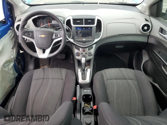 2020 Chevrolet Sonic LT with VIN 1G1JD5SB5L4143407, listed as a Copart auction lot 59686985 with 74,062 mi miles and Salvage title. Bid and sale history available at DreamBid. Image 8.