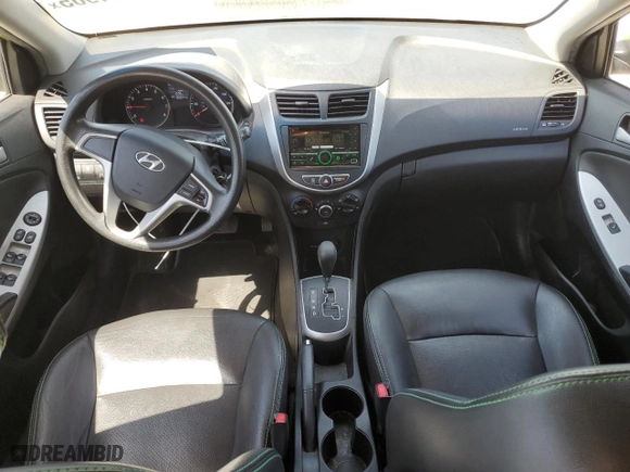 2013 Hyundai Accent GL with VIN KMHCT5AE6DU084444, listed as a Copart auction lot 52171965 with 80,041 mi miles and Salvage Title. Bid and sale history available at carsss.com. Image 8.
