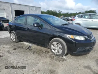 2013 Honda Civic LX с VIN 2HGFB2F56DH599346, выставлен на аукционе Copart как лот 59877115 с пробегом 206 561 миль миль и Списание • Salvage title. История ставок и продаж доступна на DreamBid. Изображение 4.