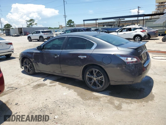 2013 Nissan Maxima S with VIN 1N4AA5AP6DC818837, listed as a Copart auction lot 61848785 with 149,145 mi miles and Salvage title. Bid and sale history available at DreamBid. Image 2.