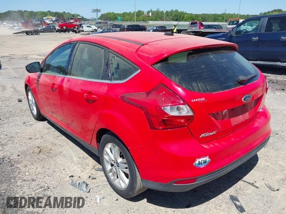 2012 Ford Focus SEL with VIN 1FAHP3M22CL213780, listed as a IAAI auction lot 42071129 with 151,924 mi miles. Bid and sale history available at carsss.com. Image 3.