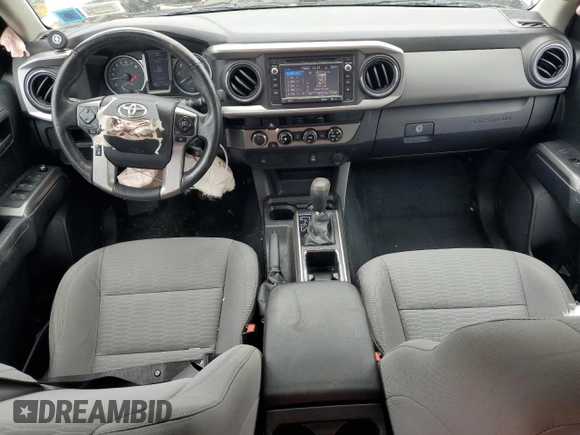 2016 Toyota Tacoma SR with VIN 3TMCZ5AN0GM028897, listed as a Copart auction lot 55755405 with 67,346 mi miles and Salvage Title. Bid and sale history available at DreamBid. Image 8.