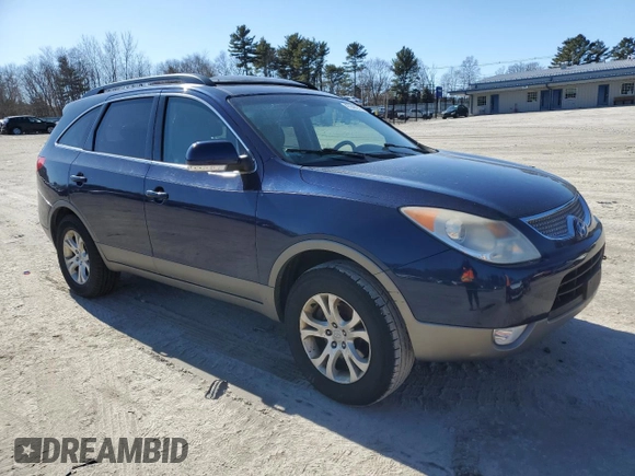 2011 Hyundai Veracruz GLS with VIN KM8NUDCC9BU158111, listed as a Copart auction lot 47646275 with 156,460 mi miles and Clean Title. Bid and sale history available at DreamBid. Image 4.
