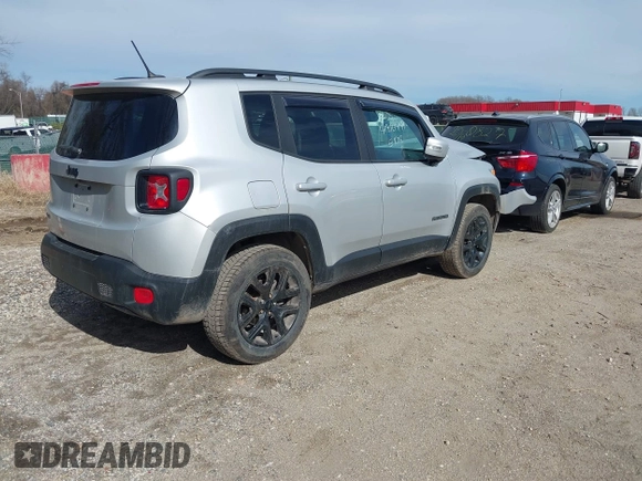 2017 Jeep Renegade Altitude with VIN ZACCJBBH5HPF52639, listed as a IAAI auction lot 41810491 with 86,486 mi miles and . Bid and sale history available at DreamBid. Image 4.