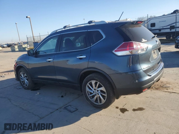 2014 Nissan Rogue SL with VIN 5N1AT2MT1EC815837, listed as a Copart auction lot 88888635 with 93,069 mi miles and Salvage Title. Bid and sale history available at carsss.com. Image 2.