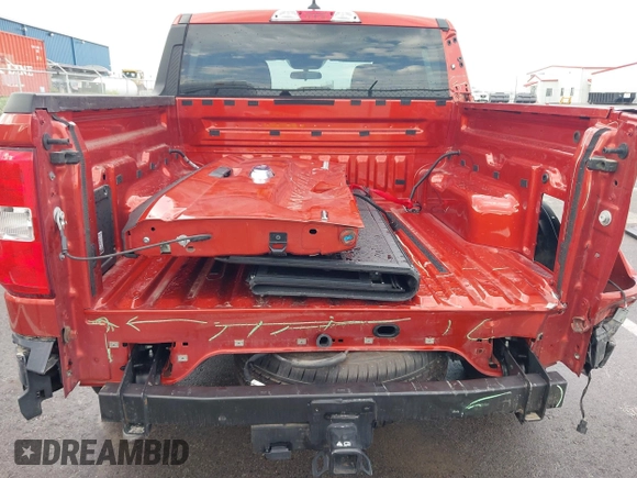 2024 Ford Maverick XLT с VIN 3FTTW8H34RRA00377, выставлен на аукционе IAAI как лот 42543174 с пробегом 5 443 миль миль и . История ставок и продаж доступна на DreamBid. Изображение 6.
