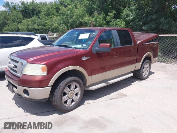 2007 Ford F-150 XLT with VIN 1FTPW14V87KD14115, listed as a IAAI auction lot 42521228 with 243,064 mi miles and . Bid and sale history available at DreamBid. Image 2.