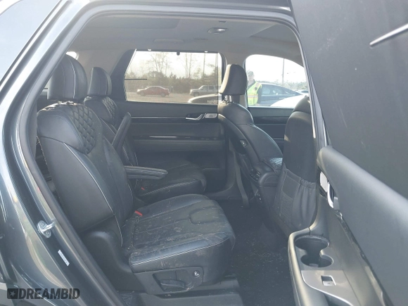 2021 Hyundai Palisade Limited with VIN KM8R54HE2MU257106, listed as a IAAI auction lot 41790977 with 64,777 mi miles. Bid and sale history available at carsss.com. Image 8.