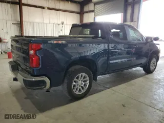 2022 Chevrolet Silverado 1500 LT with VIN 1GCPDKEK2NZ628752, listed as a Copart auction lot 75650744 with 29,913 mi miles and Salvage Title. Bid and sale history available at carsss.com. Image 3.