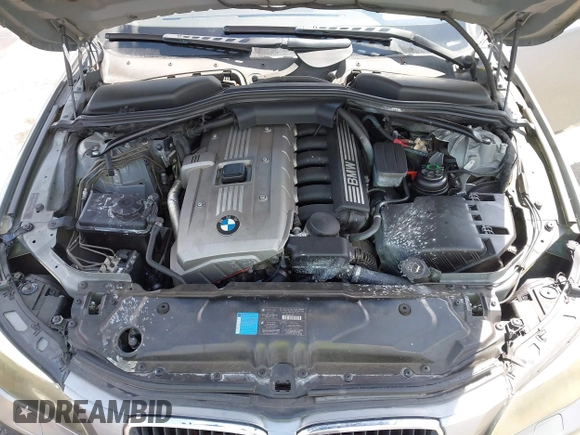2006 BMW 5 Series 530xi with VIN WBANF73566CG65982, listed as a IAAI auction lot 42132024 with 192,560 mi miles and . Bid and sale history available at carsss.com. Image 10.