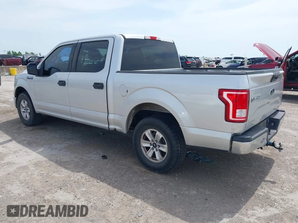 2015 Ford F-150 XL with VIN 1FTEW1CF3FKD17617, listed as a IAAI auction lot 41976415 with 216,415 mi miles and . Bid and sale history available at DreamBid. Image 3.