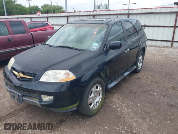 2002 Acura MDX with VIN 2HNYD18222H520633, listed as a IAAI auction lot 42088694 with 200,837 mi miles. Bid and sale history available at carsss.com. Image 2.