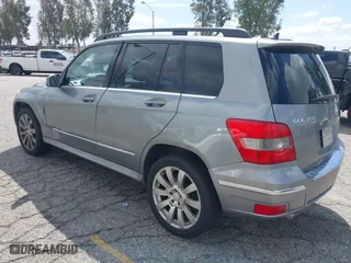 2011 Mercedes-Benz GLK-Class GLK 350 with VIN WDCGG5GBXBF557958, listed as a IAAI auction lot 41896191 with 129,257 mi miles. Bid and sale history available at carsss.com. Image 3.