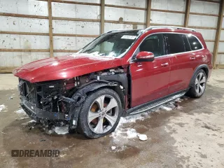 2021 Mercedes-Benz GLS 450 with VIN 4JGFF5KE8MA495459, listed as a Copart auction lot 88868195 with 52,220 mi miles and Salvage title. Bid and sale history available at DreamBid. Image 1.