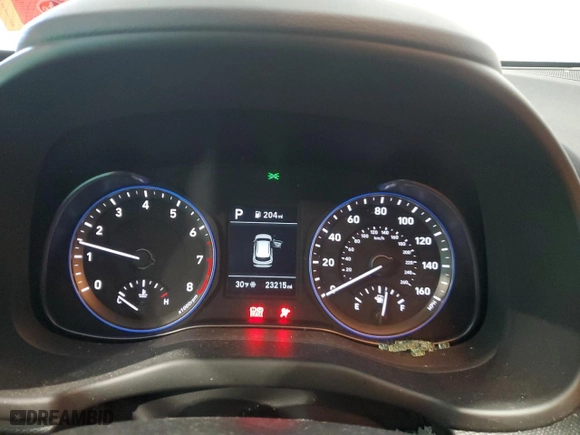 2019 Hyundai Kona Limited with VIN KM8K3CA58KU238505, listed as a Copart auction lot 41784425 with 23,215 mi miles and Salvage Title. Bid and sale history available at carsss.com. Image 9.