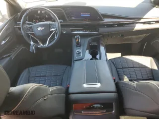 2023 Cadillac Escalade Sport Platinum with VIN 1GYS4GKT9PR192029, listed as a Copart auction lot 47383735 with 0 mi miles and Salvage Title. Bid and sale history available at carsss.com. Image 8.