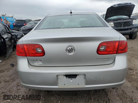 2008 Buick Lucerne CXL with VIN 1G4HD57278U145225, listed as a Copart auction lot 51953405 with 179,770 mi miles and Salvage Title. Bid and sale history available at DreamBid. Image 6.