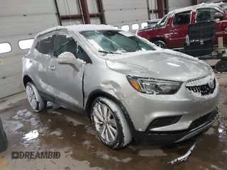 2018 Buick Encore Preferred with VIN KL4CJASB1JB592491, listed as a IAAI auction lot 41370529 with 117,258 mi miles and . Bid and sale history available at DreamBid. Image 1.