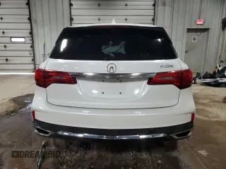 2019 Acura MDX with VIN 5J8YD3H39KL000010, listed as a Copart auction lot 50872175 with 82,306 mi miles and Non Repairable. Bid and sale history available at carsss.com. Image 6.