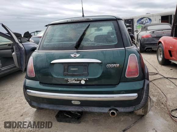 2003 MINI Hardtop with VIN WMWRC33443TC44252, listed as a Copart auction lot 74892414 with Not provided miles and Non repairable. Bid and sale history available at DreamBid. Image 6.