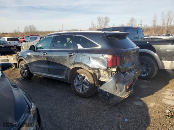 2021 Kia Sorento Hybrid S with VIN KNDRG4LG4M5055112, listed as a Copart auction lot 43263415 with 91,738 mi miles and Salvage Title. Bid and sale history available at carsss.com. Image 2.
