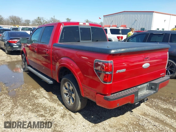 2011 Ford F-150 XL with VIN 1FTFW1CF6BKD37584, listed as a IAAI auction lot 41717362 with 189,668 mi miles. Bid and sale history available at carsss.com. Image 3.