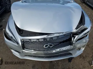 2017 Infiniti M37 with VIN JN1BY1AR4HM770438, listed as a Copart auction lot 87245434 with 91,793 mi miles and Salvage Title. Bid and sale history available at carsss.com. Image 11.