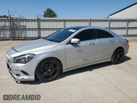 2018 Mercedes-Benz CLA 250 with VIN WDDSJ4GB6JN642107, listed as a Copart auction lot 52400635 with 66,020 mi miles and Salvage title. Bid and sale history available at DreamBid. Image 1.
