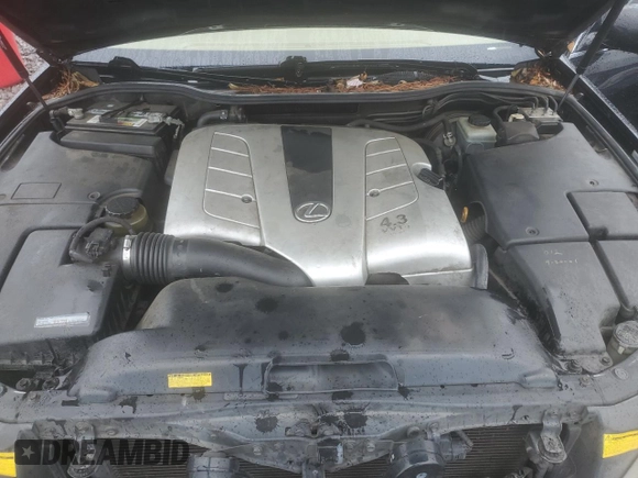 2002 Lexus LS 430 z VIN JTHBN30FX20055427, wystawiony jako Copart lot #58849835 z przebiegiem 264 388 mil mil oraz Czysty tytuł • Clean title. Historia ofert i sprzedaży dostępna na DreamBid. Obrazek 11.