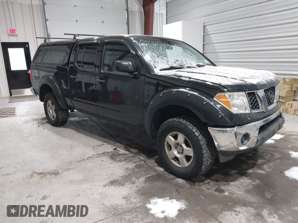 2007 Nissan Frontier SE with VIN 1N6AD09W17C447779, listed as a IAAI auction lot 41362259 with 142,153 mi miles. Bid and sale history available at carsss.com. Image 1.