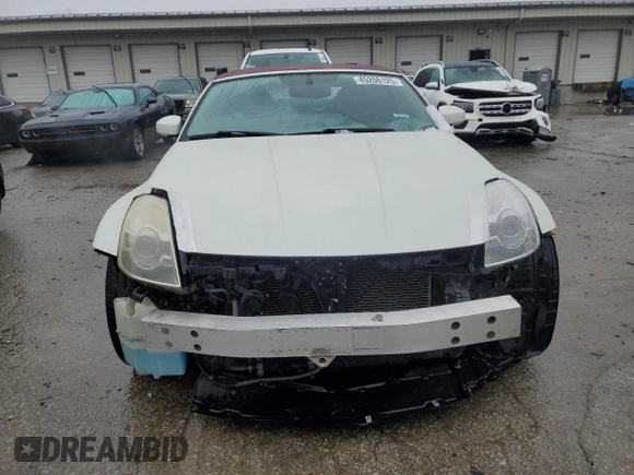 2006 Nissan 350Z Touring z VIN JN1AZ36A86M451791, wystawiony jako Copart lot #45200125 z przebiegiem 85 159 mil mil oraz Szkoda całkowita • Salvage title. Historia ofert i sprzedaży dostępna na DreamBid. Obrazek 5.