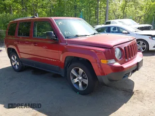 2017 Jeep Patriot High Altitude with VIN 1C4NJRFB2HD179288, listed as a IAAI auction lot 42185295 with 185,854 mi miles. Bid and sale history available at carsss.com. Image 1.