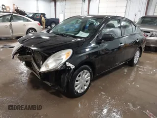 2014 Nissan Versa S Plus with VIN 3N1CN7APXEL832557, listed as a IAAI auction lot 41479495 with 71,722 mi miles. Bid and sale history available at carsss.com. Image 2.