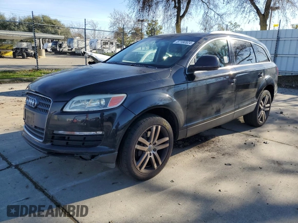 2009 Audi Q7 Premium Plus with VIN WA1AY74L89D001925, listed as a Copart auction lot 87180524 with 138,984 mi miles and Salvage title. Bid and sale history available at DreamBid. Image 1.