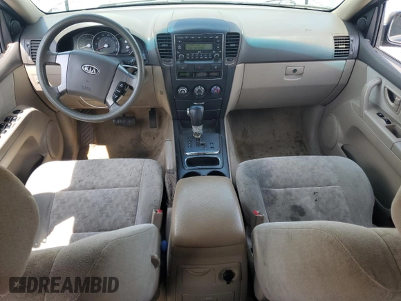 2007 Kia Sorento LX with VIN KNDJD736X75717813, listed as a Copart auction lot 56456025 with 145,722 mi miles and Salvage title. Bid and sale history available at DreamBid. Image 8.