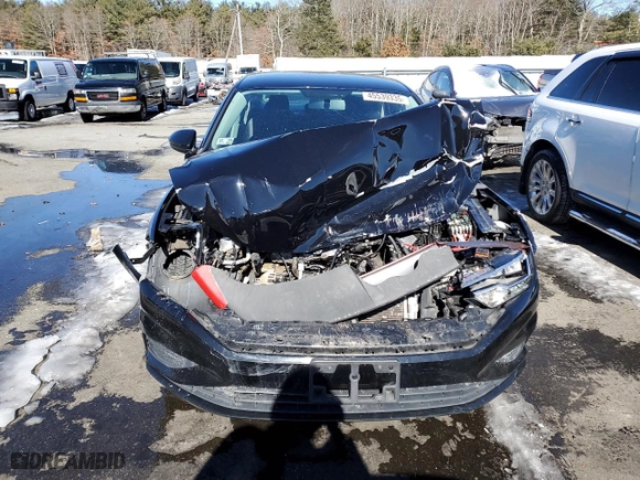 2020 Volkswagen Jetta S with VIN 3VWN57BU2LM057346, listed as a Copart auction lot 46430745 with 0 mi miles and Salvage Title. Bid and sale history available at carsss.com. Image 5.