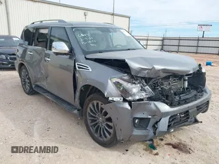 2020 Nissan Armada SL with VIN JN8AY2ND0L9106084, listed as a IAAI auction lot 41781320 with 72,131 mi miles. Bid and sale history available at carsss.com. Image 1.