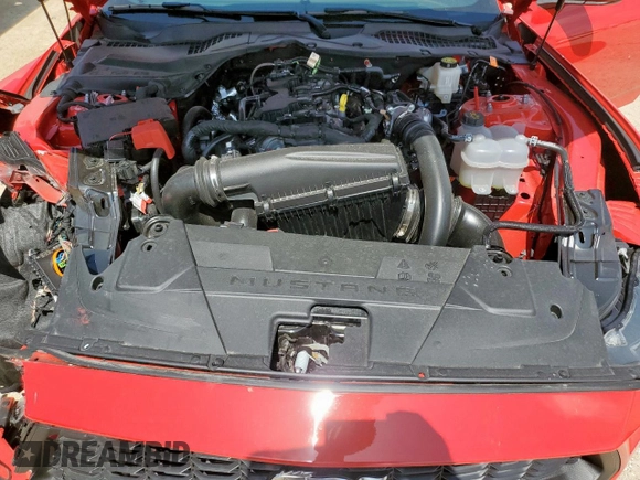 2024 Ford Mustang EcoBoost с VIN 1FA6P8TH7R5118719, выставлен на аукционе Copart как лот 59622685 с пробегом 1 760 миль миль и Списание • Salvage title. История ставок и продаж доступна на DreamBid. Изображение 11.