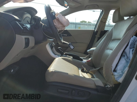 2015 Honda Accord Touring with VIN 1HGCR3F97FA028912, listed as a Copart auction lot 59334845 with 92,779 mi miles and Salvage title. Bid and sale history available at DreamBid. Image 7.
