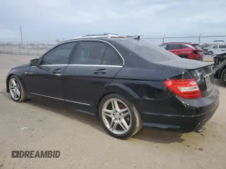 2014 Mercedes-Benz C 350 Sport with VIN WDDGF5HB8EA941400, listed as a Copart auction lot 83337764 with 184,137 mi miles and Clean Title. Bid and sale history available at DreamBid. Image 2.