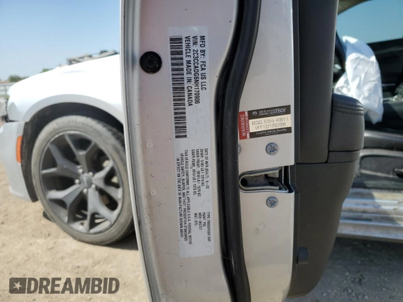 2022 Chrysler 300 Touring L with VIN 2C3CCADG6NH170906, listed as a Copart auction lot 52799445 with 41,555 mi miles and Salvage Title. Bid and sale history available at DreamBid. Image 15.