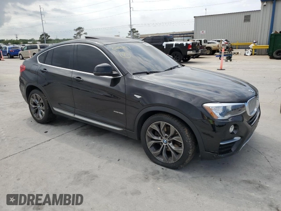 2017 BMW X4 xDrive28i with VIN 5UXXW3C38H0T79490, listed as a Copart auction lot 51083194 with 84,453 mi miles. Bid and sale history available at carsss.com. Image 4.