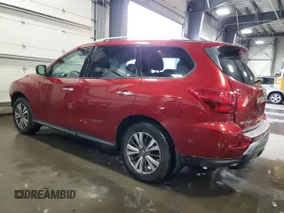 2018 Nissan Pathfinder SL z VIN 5N1DR2MMXJC656198, wystawiony jako Copart lot #85057734 z przebiegiem 144 725 mil mil oraz Szkoda całkowita • Salvage title. Historia ofert i sprzedaży dostępna na DreamBid. Obrazek 2.