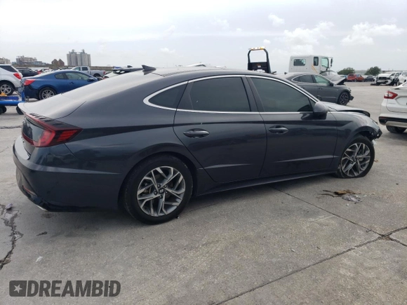 2020 Hyundai Sonata SEL z VIN 5NPEF4JA9LH031676, wystawiony jako Copart lot #53387655 z przebiegiem 61 796 mil mil oraz Szkoda całkowita • Salvage title. Historia ofert i sprzedaży dostępna na DreamBid. Obrazek 3.