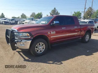 2015 Ram 2500 Laramie with VIN 3C6UR5NL2FG627544, listed as a Copart auction lot 61607835 with 53,253 mi miles and Salvage title. Bid and sale history available at DreamBid. Image 1.