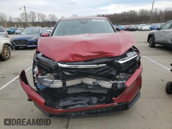 2025 Honda CR-V EX-L with VIN 7FARS4H72SE012296, listed as a Copart auction lot 50928565 with 5,044 mi miles and Salvage Title. Bid and sale history available at DreamBid. Image 5.