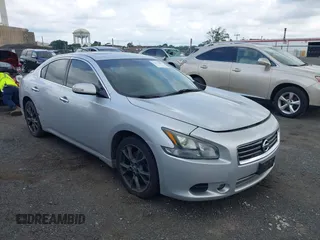 2012 Nissan Maxima SV with VIN 1N4AA5AP9CC841981, listed as a IAAI auction lot 42673024 with 126,375 mi miles and . Bid and sale history available at DreamBid. Image 1.