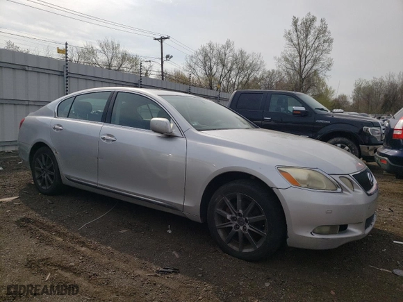 2006 Lexus GS 300 with VIN JTHCH96S060014653, listed as a Copart auction lot 53873995 with 203,255 mi miles and Clean Title. Bid and sale history available at carsss.com. Image 4.